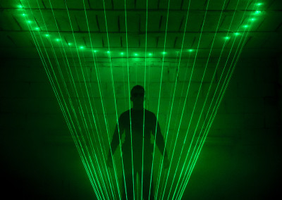 pokaz laserman show
